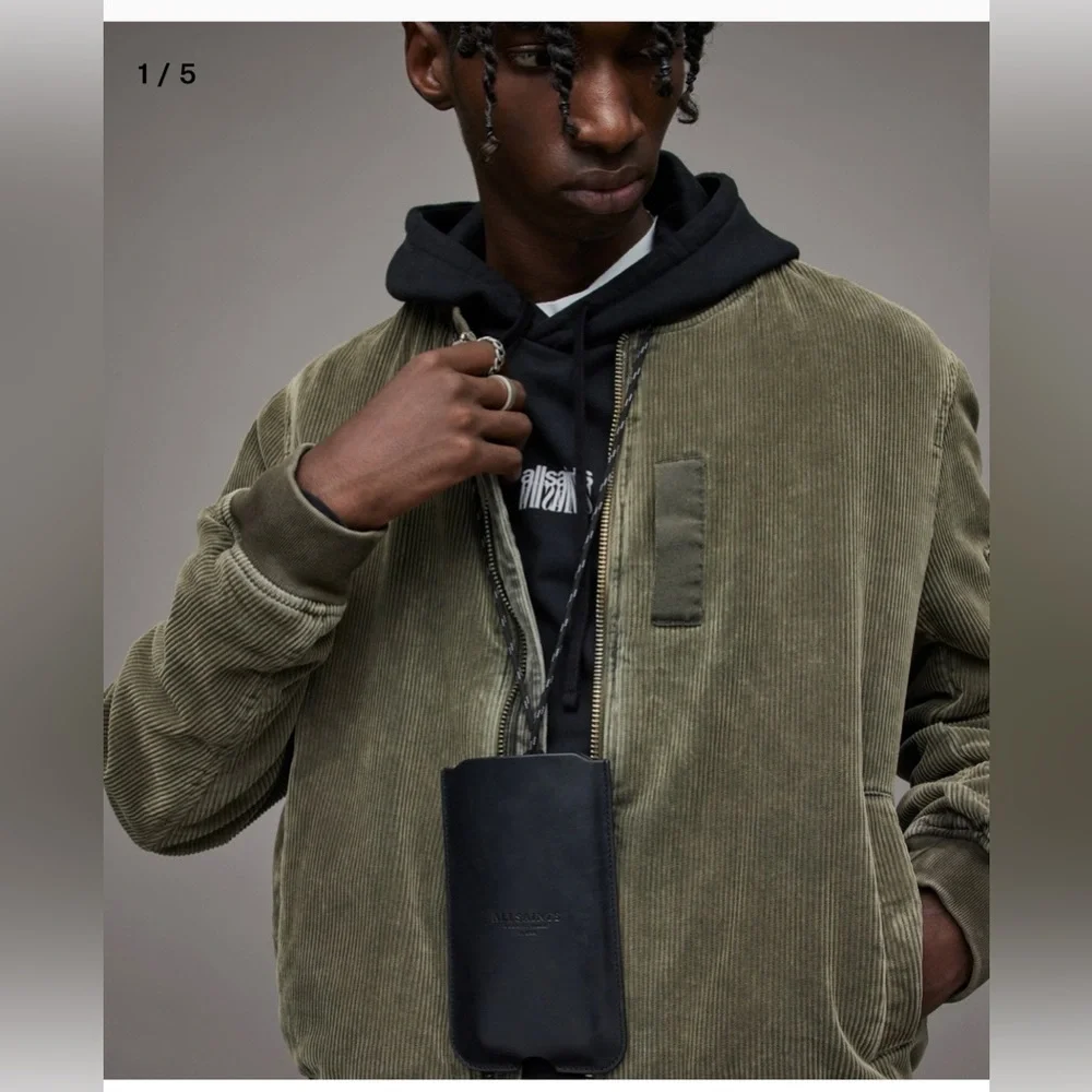 All Saints Leather IPhone Case
